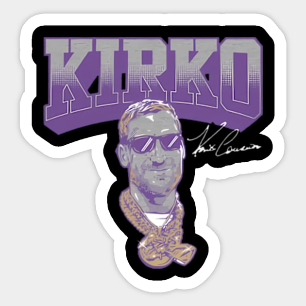 Kirk Cousins Kirko Chainz Sticker by caravalo